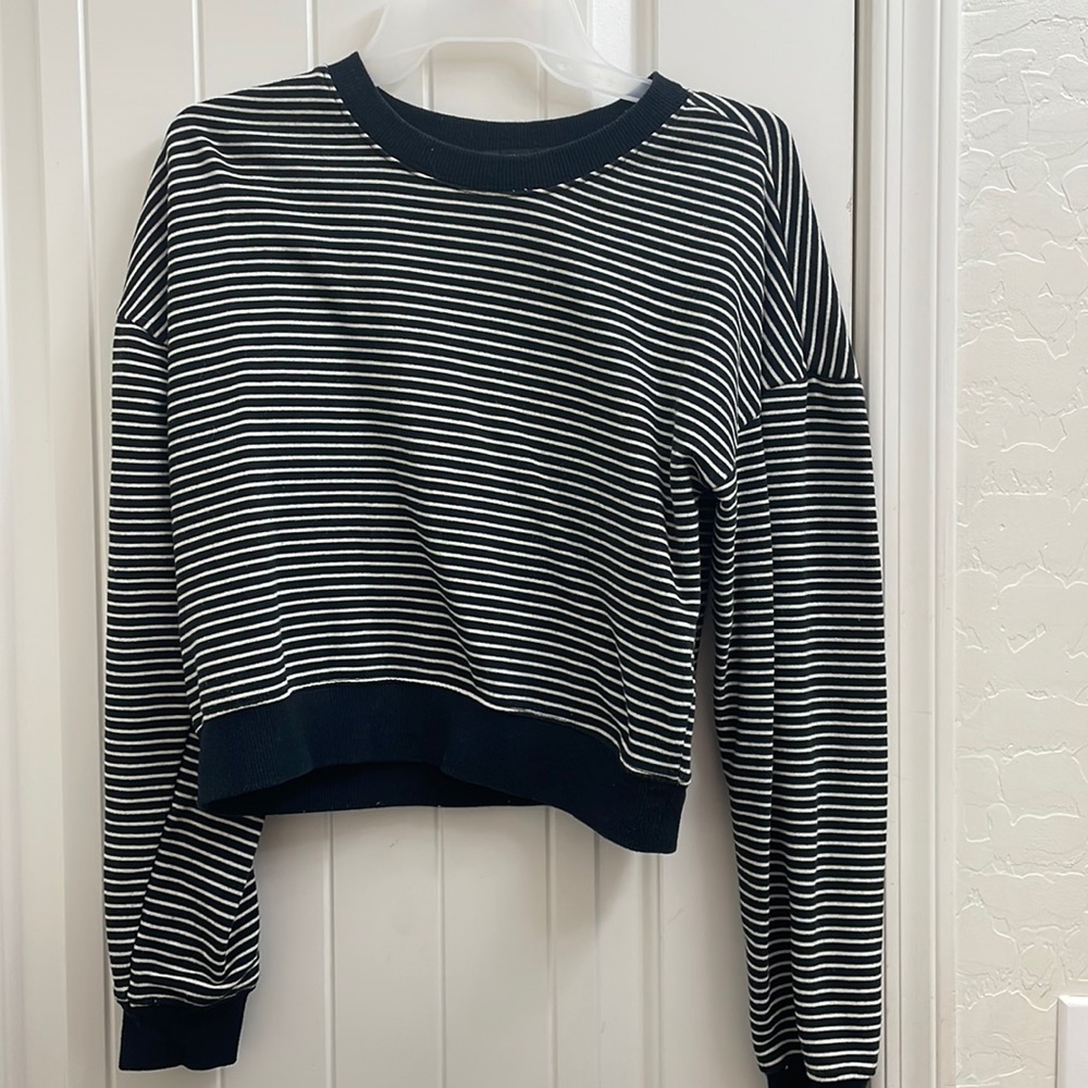 Striped Sweatshirt